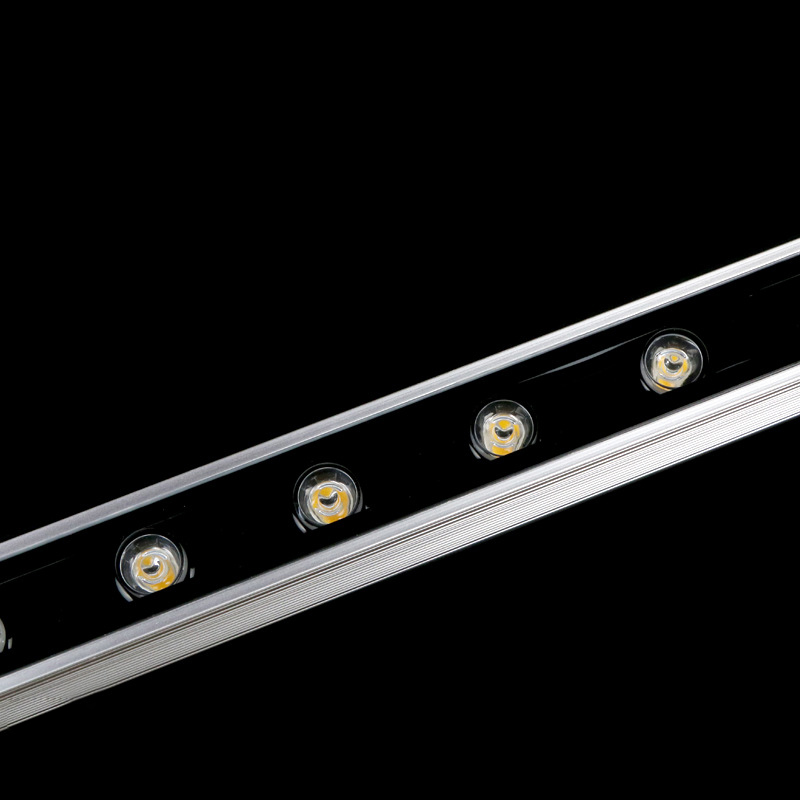 DC24V/AC220V 18/24W 50X40mm White/Yellow Light Waterproof IP67 Aluminum Lens LED Wall Wash Landscape Lighting DC24V/AC220V 18/24W 50X40mm White/Yellow Light Waterproof IP67 Aluminum Lens LED Wall Wash Landscape Lighting